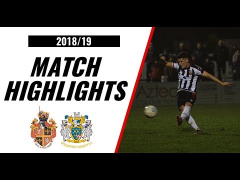 HIGHLIGHTS | Spennymoor Town 1-3 Stockport County | 2018/19