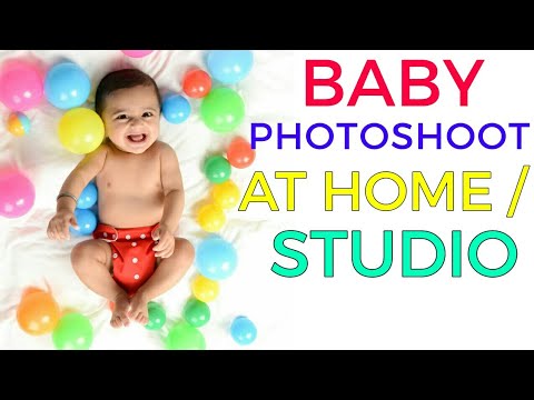 Baby Photoshoot at Home/Studio ideas: You will love this!👶