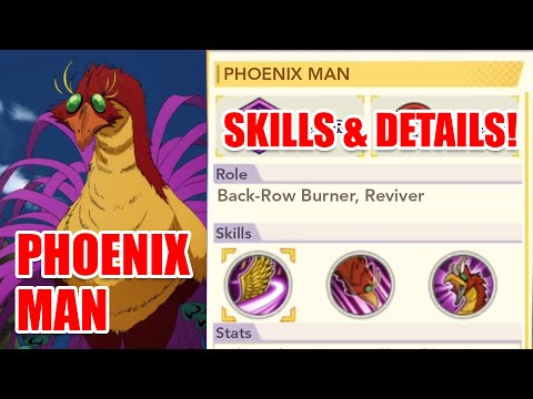 PHOENIX MAN Skills & Details! Meta-Changing Back-Row Attacker!? [One Punch Man: THE STRONGEST]