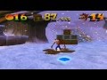 Crash Bandicoot The Wrath Of Cortex Level 1 Arctic Antics Crystal Gem Blue Gem