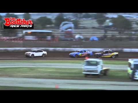 Modified Sedans - Heat 3 - Kingaroy Speedway - 15.11.14
