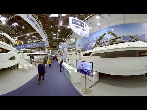 360-up.com | Bavaria Yachtbau  Boot 2018 Duesseldorf 360 Grad Video
