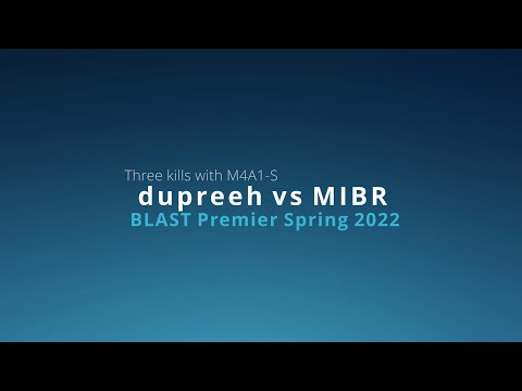 dupreeh vs MIBR - BLAST Premier Spring 2022
