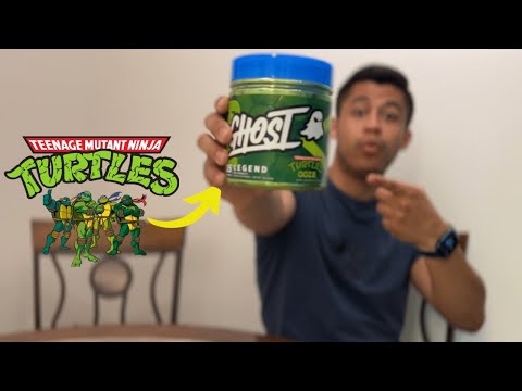 GHOST x TEENAGE MUTANT NINJA TURTLES LEGEND PREWORKOUT REVIEW