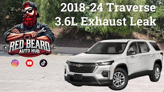 2023 Chevy Traverse Exhaust leak