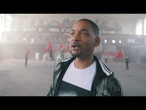 Ronaldinho at Nicky Jam World Cup Video Shoot