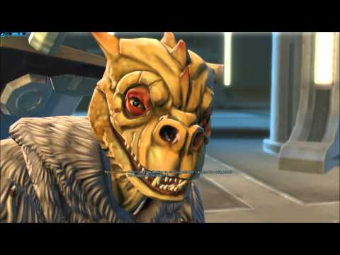 SWTOR: Bounty Hunter Class Quest Scene (Hoth)