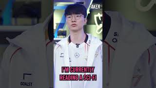 What does Faker do in his free time?