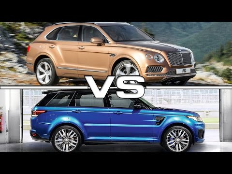 Bentley Bentayga vs Range Rover Sport SVR Road Test