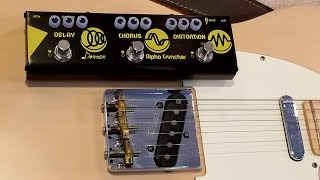 Video thumbnail for Donner Alpha Cruncher Guitar Pedal Demo by studio1087