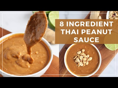 Easy Thai-Style Peanut Sauce