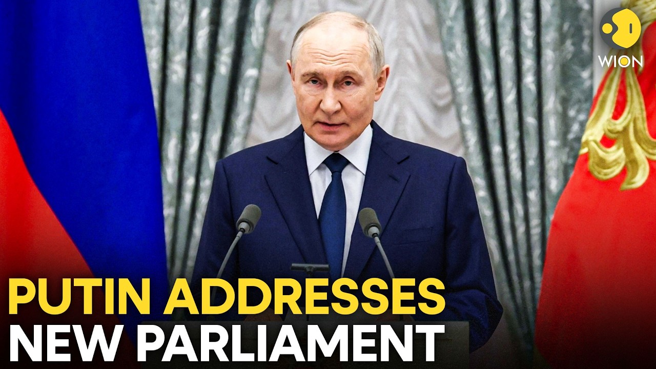 LIVE: Putin to Speak at First Session of the Newly Elected Lower House of Parliament | WION Live