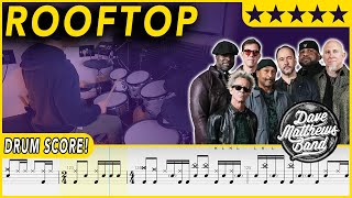 Rooftop - Dave Matthews Band | DRUM SCORE Sheet Music | #633 DRUMSCRIBE