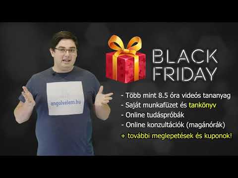 Angol Velem Online kezdő kurzus - BLACK FRIDAY AKCIÓ, CSAK 3 NAPIG! AJÁNDÉKBA IS ADHATÓ!