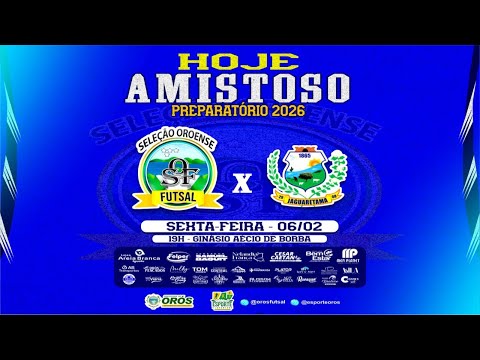 Amistoso Preparatório 2026: Orós x Jaguaretama