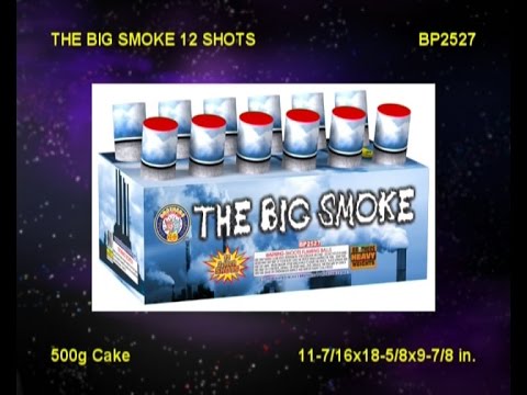 BP2527 The Big Smoke, 12 shots, 500g cake