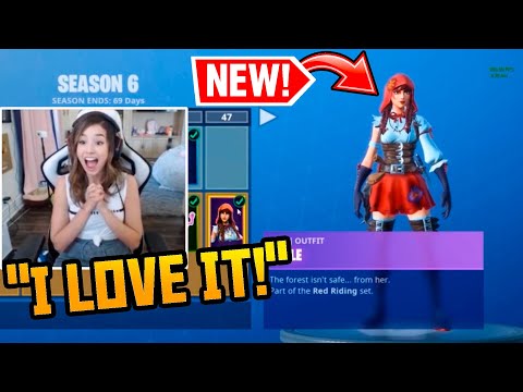 Pokimane Reacts To *NEW* SEASON 6 Battle Pass Level 100 MAX Tier (Fortnite)