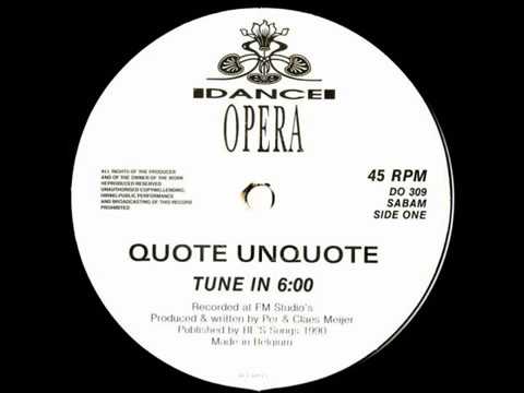 Quote Unquote - Tune In (1990)