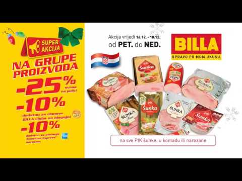 Billa vikend akcija 16.-18.12.2016.