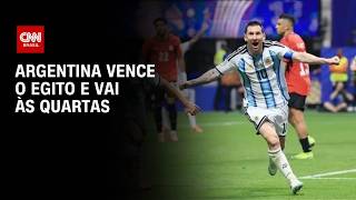 Vídeo: Argentina avança às quartas após virada histórica contra o Egito | CNN 360°