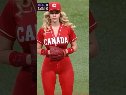 World Women’s Classic — Korea Threatening vs Canada 🇰🇷⚾🔥#AISportsWoman #AIWomensBaseball #MLB #KBO
