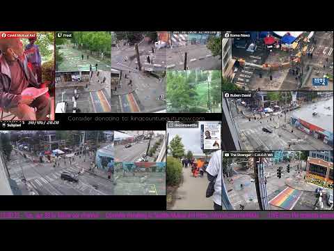 LIVE multi-stream from the protests around Seattle