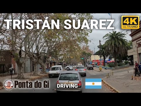 【4K】TRISTAN SUAREZ [CALLES de EZEIZA] Tour virtual 2024 #DRIVING Prov. Buenos Aires - ARGENTINA
