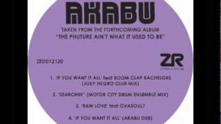 Akabu - If You Want It All (Joey Negro Club Mix)