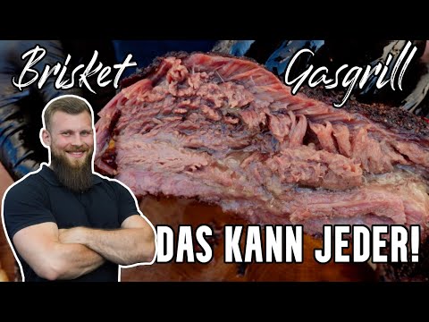 Perfect brisket from the gas grill! Instructions for tender beef brisket on the first try! Grilli...