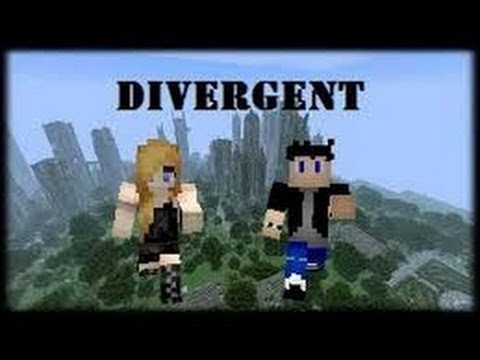 Minecraft Divergent With Zach Episode 2 Another normal minecr....CAVE SPIDER AHHHHHHHH!
