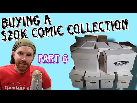 Buying a $20,000 Comic Book Collection - Part 6