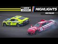 Kyle Busch, Ryan Blaney make contact as Kyle Busch wrecks at Michigan