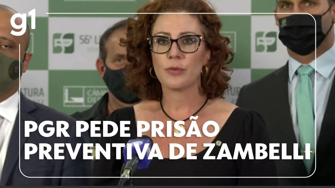 Camila Bomfim: PGR pede prisão preventiva de Zambelli