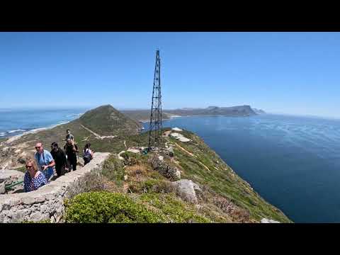 На краю Земли! Дальше только Антарктида! На мысе Кейп-Пойнт (Cape Point). Просторы Атлантики.