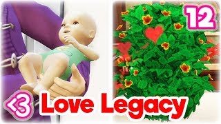 BOUNCING BABY BOY & BOUNCING BUSHES // LOVE LEGACY GEN 3 #12 (Let's Play the Sims 4)