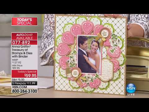 HSN | Anna Griffin Elegant Paper Crafting Anniversary 01.10.2018 - 12 PM