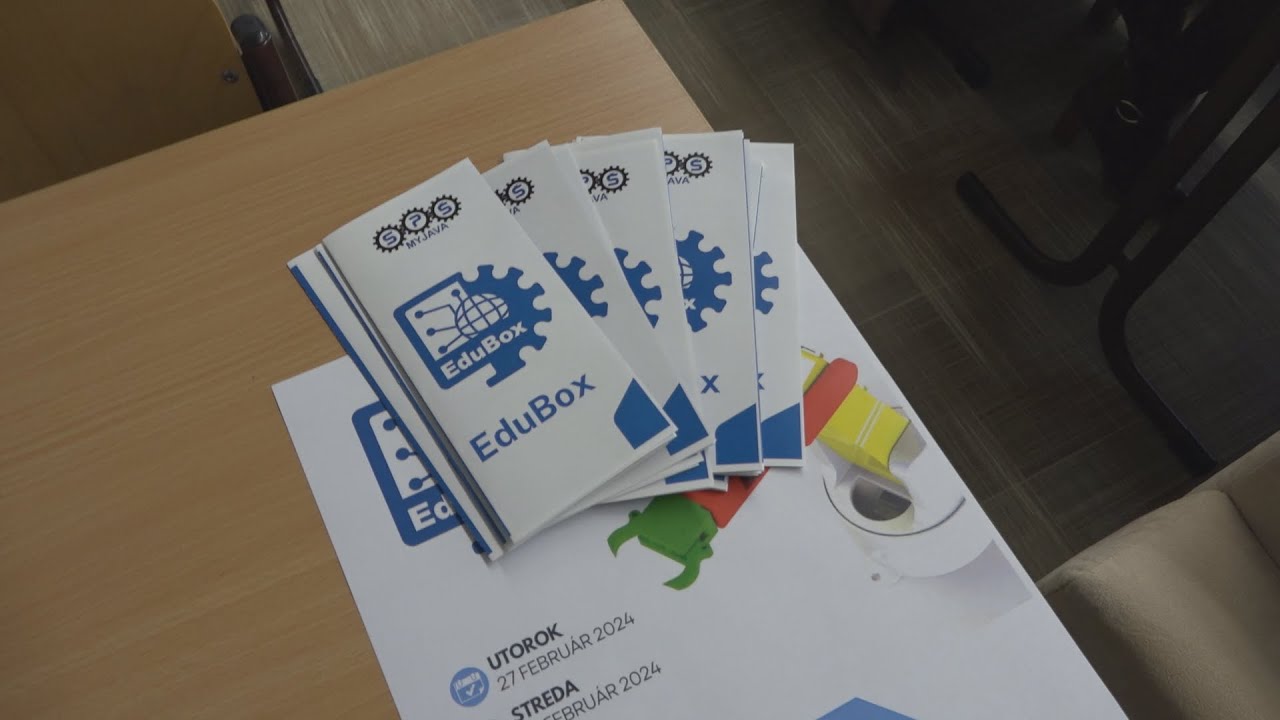 Projekt Edubox na SPŠ Myjava