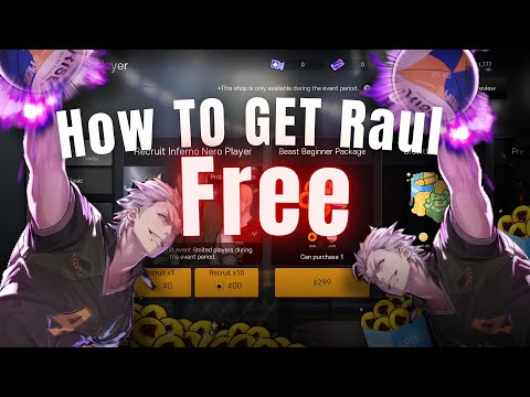 How to get RAUL For free!! - Beast Spiker | The Spike Cross