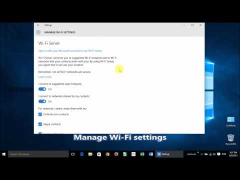 windows 10 configure wifi sense
