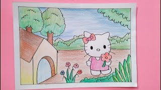 Download 570 Koleksi Gambar Hello Kitty Dan Pemandangan Paling Bagus Gratis HD