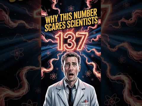 137 - Scariest Number in Physics #Mystery #QuantumPhysics #ScienceFacts #MindBlown #ScienceShorts