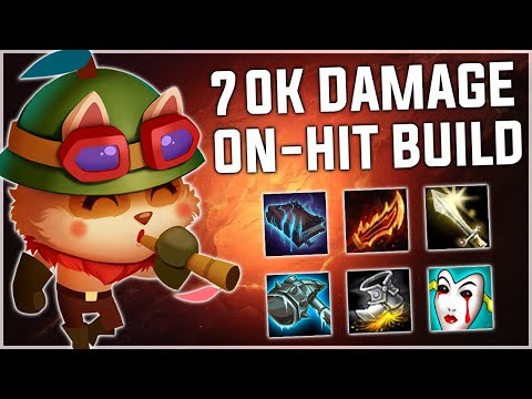 This is 100% the BEST On-Hit Teemo build in Season 9! - Teemo Only Season 9