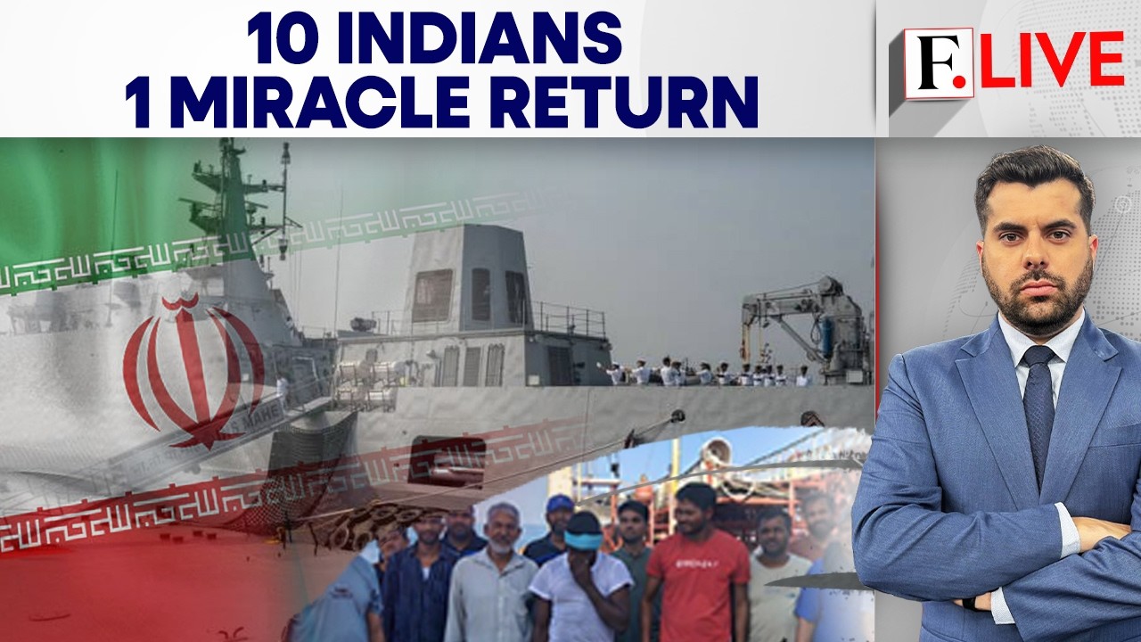 India Secures Release Of 10 Sailors Held By Iran Since 2025 | Firstpost Live