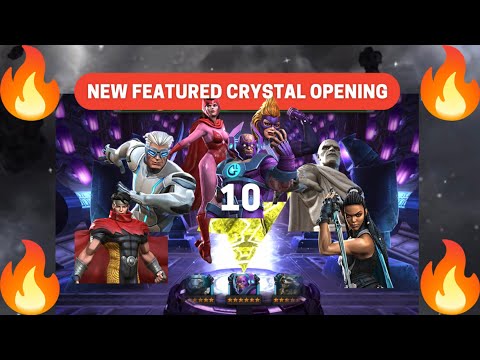 NEW FEATURED CRYSTAL OPENING 10x | MCOC
