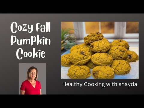 Cozy Fall Pumpkin Cookie