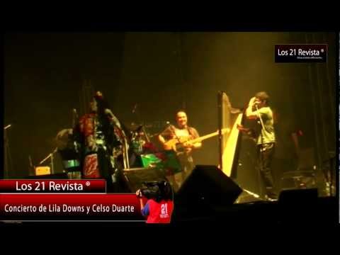 Lila Downs y Celso Duarte en concierto