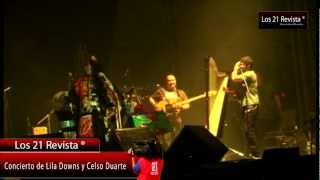 Lila Downs y Celso Duarte en concierto