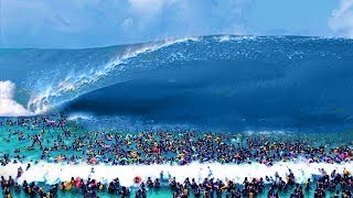 10 Gigantescos Tsunamis Reales Del Mundo