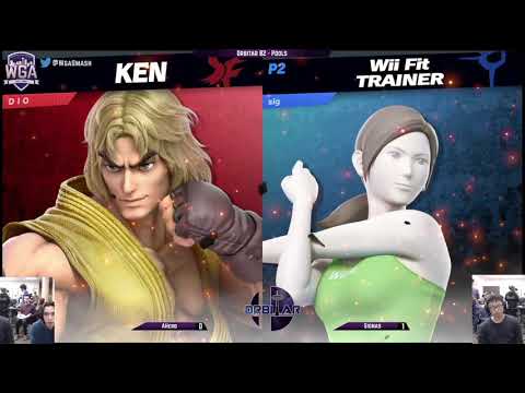 AHero (Ken) vs Signas (Wii Fit Trainer)  - Orbitar 82 - Pools