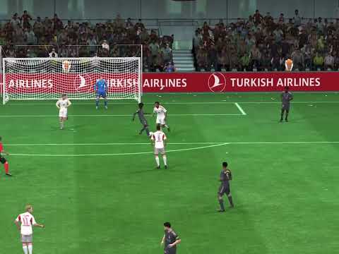 My first ucl goal in ea fc 24 the worlds game